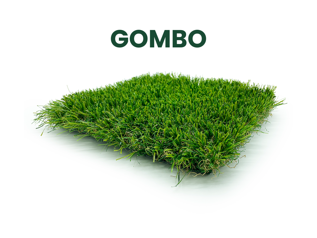 Notre gazon synthétique Gombo